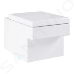 GROHE - Cube Ceramic Závěsné WC, rimless, PureGuard, alpská bílá 3924500H