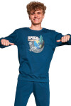 Pánské pyžamo 998/47 Space CORNETTE tmavě modrá