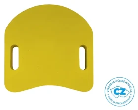 MARIMEX Plavecká deska LEARN JUNIOR žlutá / Pěna EVA / 300 x 310 x 38 mm / od 2 let
