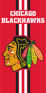 Froté osuška NHL Chicago Blackhawks Prestige 70x140 cm