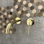 REA - Podomítková baterie Argon Gold + BOX REA-B7809