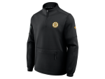 Fanatics Pánská bunda Boston Bruins NHL Authentic Pro Rink Fleece Quarter-Zip Pullover Velikost: M