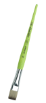 Štětec DaVinci zelený plochý 374 - 20