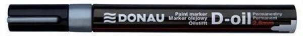 Donau D-Oil lakový popisovač 2,8mm stříbrný