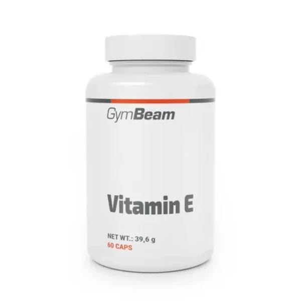 Vitamín E (tokoferyl) - GymBeam (bez příchuti, 60 kaps.) (28352-1-unflavored)