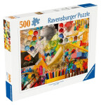 Puzzle Umělecký ateliér 500 dílků