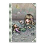 Mar Mar Mar Mar, Santoro Gorjuss, školní sešit 444, linkovaný, A4, mix motivů, 1 ks Motiv: Číslo 7