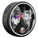 Mustang Puk New York Islanders NHL #51 Heineman Neon Visor