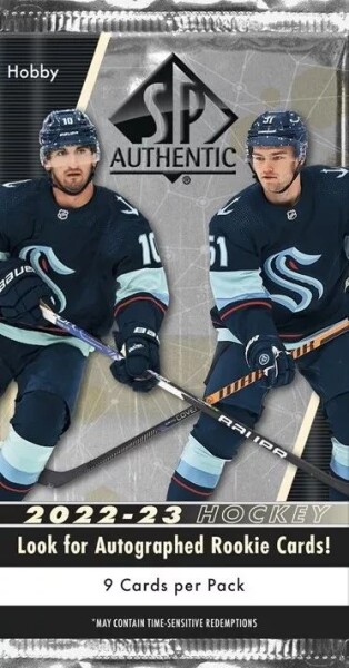 Hokejové Karty NHL 2022-23 Upper Deck SP Hockey Hobby balíček