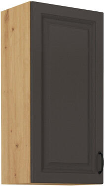 Horní skříňka Stilo 45 G-90 1F Barva korpusu: Dub artisan, Barva dvířek: Grafit