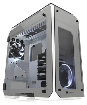 Thermaltake View 71 Riing TG Snow bílá / Full Tower / E-ATX / USB 3.0 USB 2.0 / bez zdroje / průhledná bočnice (CA-1I7-00F6WN-00)