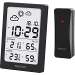 SENCOR SWS 2300 B meteostanice černá / LCD / bezdrátové čidlo (8590669379309)
