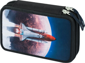 BAAGL Školní penál 2 patrový - Space Shuttle