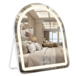 REA - Zrcadlo LED GLAM White 40x45cm HOM-12018