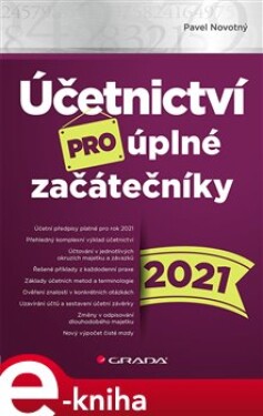 Účetnictví pro úplné začátečníky 2021 - Pavel Novotný e-kniha