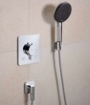 HANSGROHE - FixFit Fine Q Nástěnné kolínko, chrom 28884000