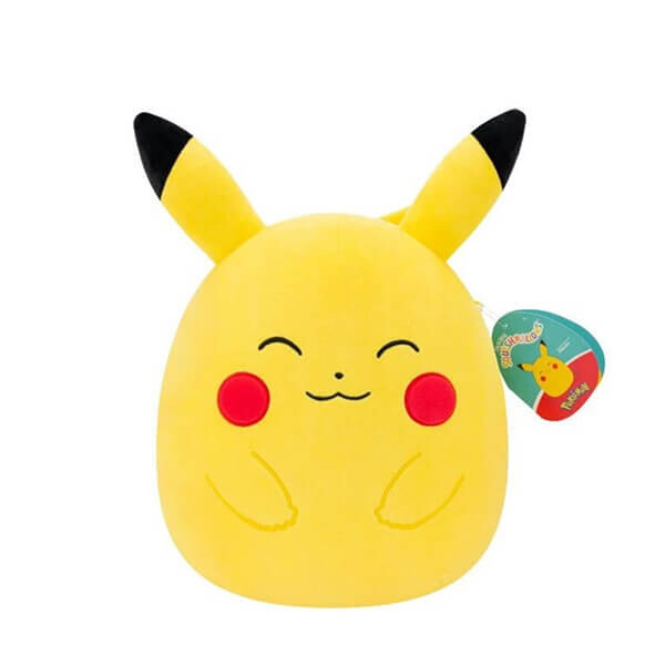 Pokémon plyšák Happy Pikachu - Squishmallows - 25 cm