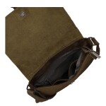 Dámská crossbody kabelka s hadím vzorem Geina, zelená