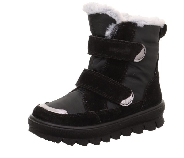 Dívčí zimní boty FLAVIA Black Gore-Tex, Superfit , 1-000216-0000, černá - 35