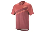 Alpinestars 8.0 dres krátký rukáv Burgundy Maroon vel. XL