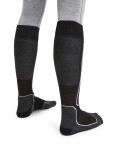 Pánské merino ponožky ICEBREAKER Mens Ski+ Light OTC, Black velikost: 39-41,5 (S)