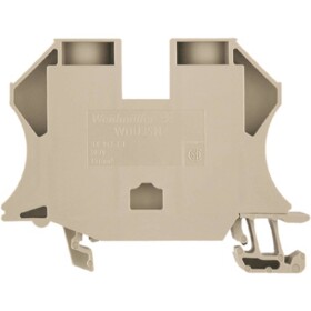 W-Series, Feed-through terminal, Rated cross-section: 35 mm², Screw connection, Direct mounting, Dark Beige WDU 35N 1040400000-20 Weidmüller 20 ks