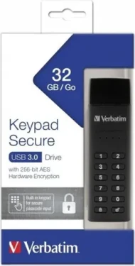 Verbatim Keypad Secure Drive 32 GB / USB C 3.2 Gen 1 / R:160 MBs / W:130 MBs (49427)