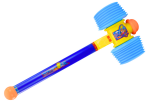 Mamido Velké měkké kladivo pro děti 60 cm modré