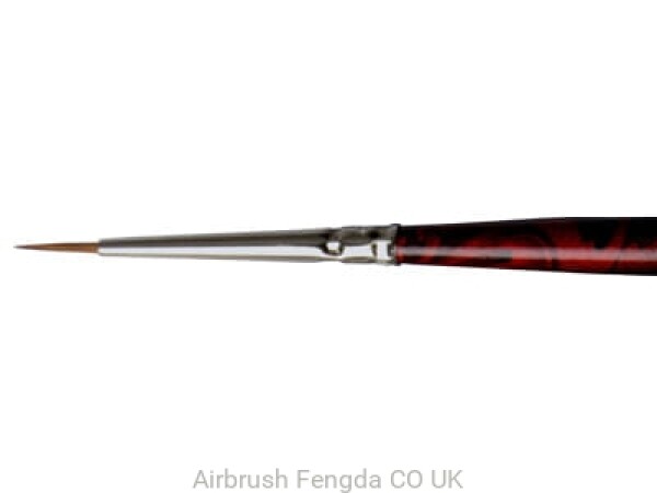 Kulatý štětec LifeColor Pure red sable s krátkým vlasem 0