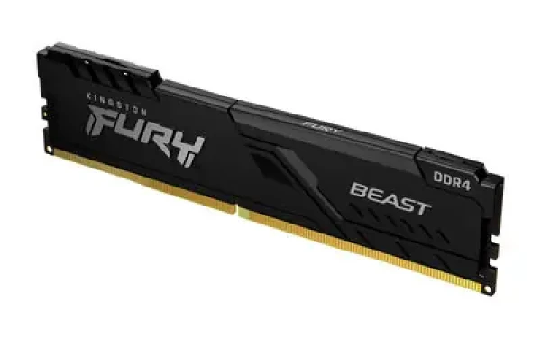 Rozbaleno - Kingston FURY Beast Black 16GB (1x 16GB) DDR4 3200MHz / CL16 / DIMM / 1.35V / Non-ECC / Un-Registered / 1Gx8 / rozbaleno (KF432C16BB1/16.rozbaleno)