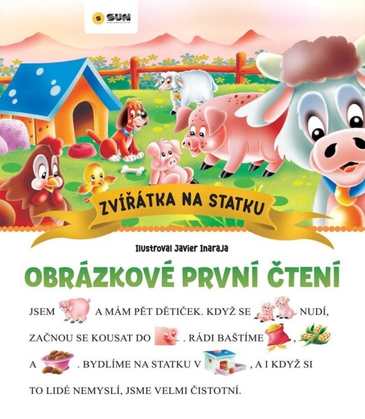 Zvířátka na statku Obrázkové první čtení