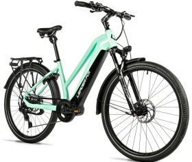 Leader Fox LUCAS dámské, rám 18" (M), model 2025-1, mint - ZDARMA dopravné, odborná montáž, seřízení a skládací zámek FORCE! (Záruka nejlepší ceny. Nakupujte u autorizovaného prodejce.)