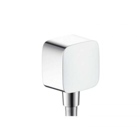 HANSGROHE - PuraVida Připojení hadice Fixfit se zpětným ventilem a kulovým kloubem, chrom 27414000