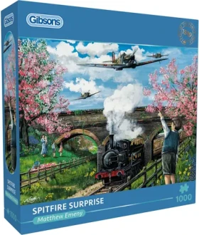 GIBSONS Puzzle Spitfire překvapení