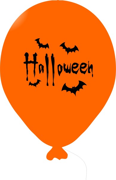 Halloween balónek oranžový balonky.cz Halloween balónek oranžový balonky.cz