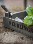 Garden Trading Dřevěný truhlík na sazenice Aldsworth, přírodní barva, dřevo