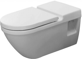 DURAVIT - Starck 3 Závěsné WC, bezbariérové, s WonderGliss, bílá 22030900001