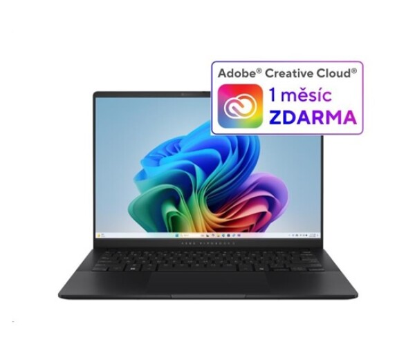 ASUS NTB Vivobook S 14 (M5406KA-OLED108X), AI 7 350, 14.0" 1920x1200, 24GB, 1TB SSD, AMD Radeon, W11 Pro, Neutral Black EDF_2910023