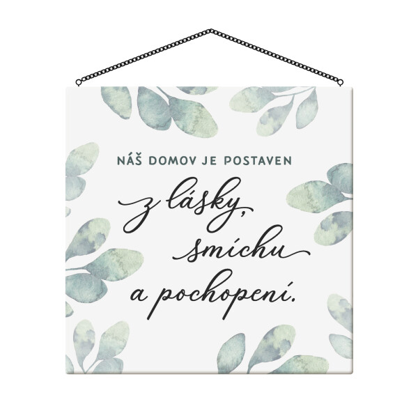 Cedulka - Náš domov - Albi