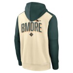 Nike Pánská mikina Baltimore Orioles MLB City Connect 2026 Authentic Therma Hoodie Natural Velikost: 3XL