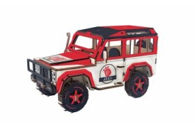 Woodcraft Dřevěné 3D puzzle SUV