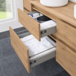 Mereo Opto, koupelnová skříňka 120 cm, dub Riviera CN923SN