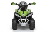 Mamido Dětská elektrická čtyřkolka Race zelená