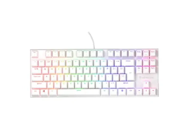 Genesis Thor 303 TKL RGB Outemu Peach Silent bílá / herní klávesnice / USB (NKG-2063)