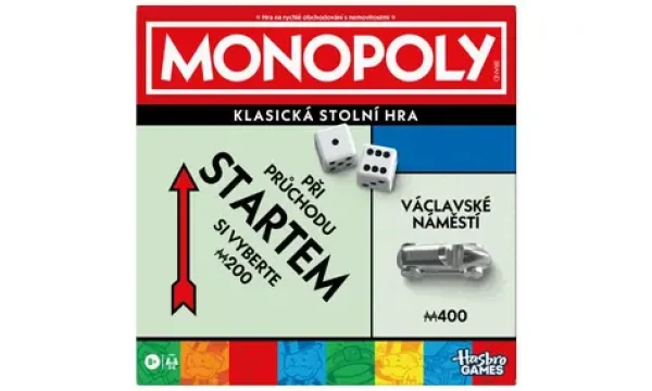 Hasbro Monopoly Classic CZ verze