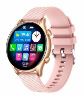 MyPhone Watch EL růžová / 1.32" IPS / 360 x 360 / BT 5.0 / IP67 (5902983622475)