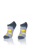 Dámské vzorované ponožky Intenso 1818 Cotton 35-40 grafit 38-40