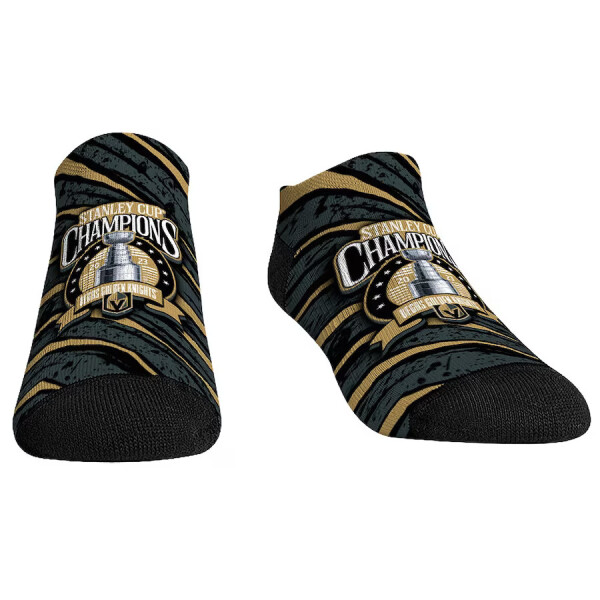 Fanatics Pánské ponožky Vegas Golden Knights 2023 Stanley Cup Champions Badge Low Cut Socks