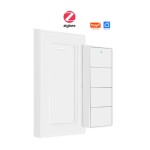 Chytré 4 kanálové tlačítko ZEMISMART ZigBee Bezdrátové