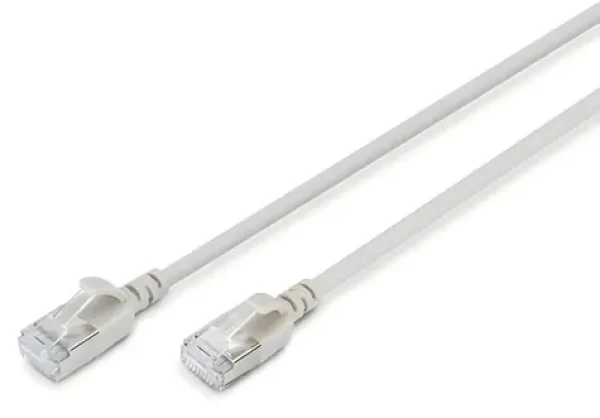 Digitus F/FTP Cat6a 7m šedá / Patch kabel / 500 MHz / 10 Gbit/s / PoE+ (DK-1632-A-070S)